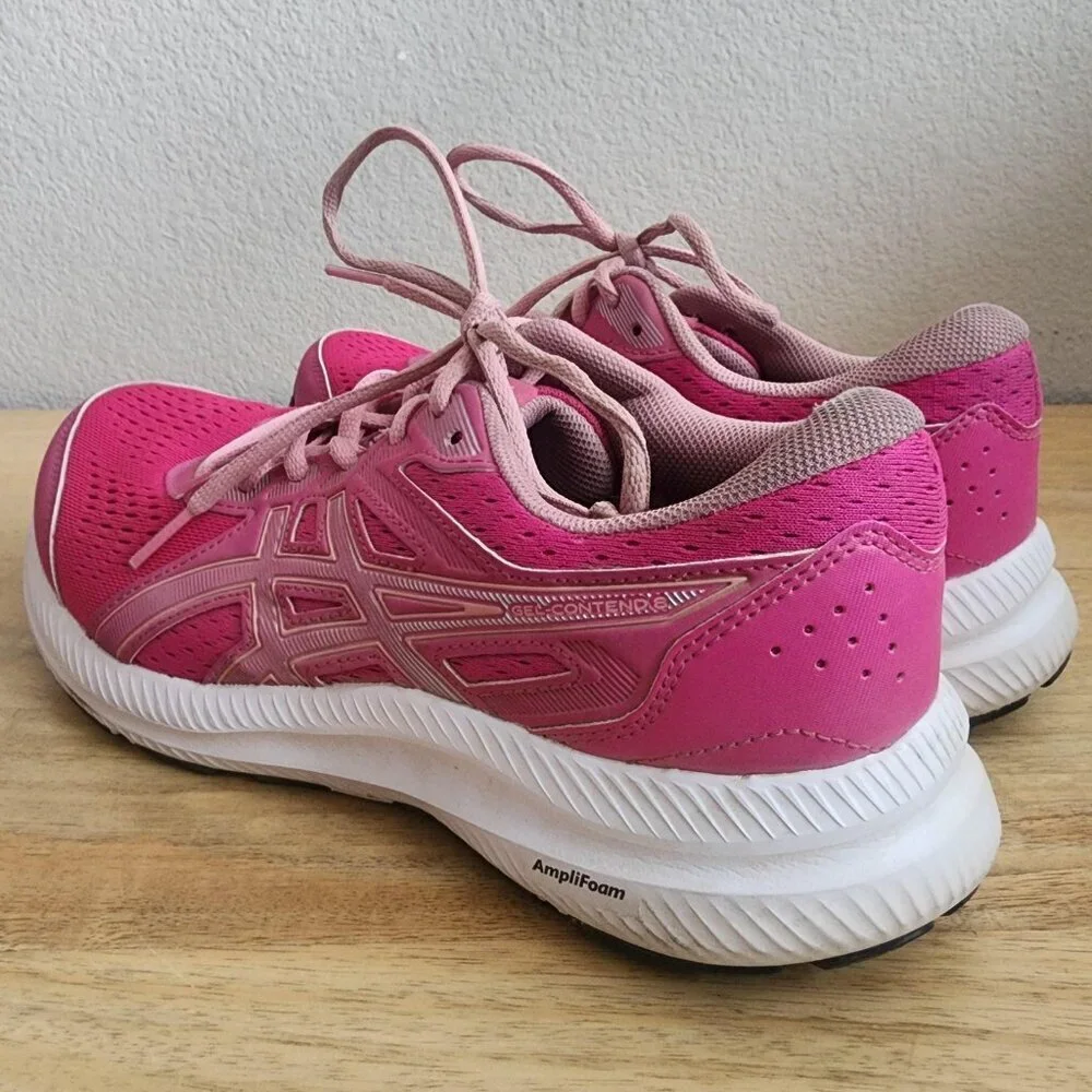 Asics GEL-Contend 8 Shoes Womens Size 9.5 Running AmpliFoam Athletic Sneakers